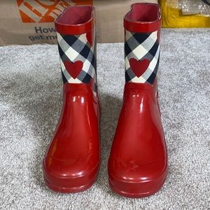 Kids Burberry Rainboots
